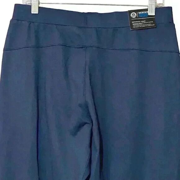 Mondetta Outdoor Project Track Pants Men’s Medium Blue Activewear Athleisure NWT - Picture 6 of 9